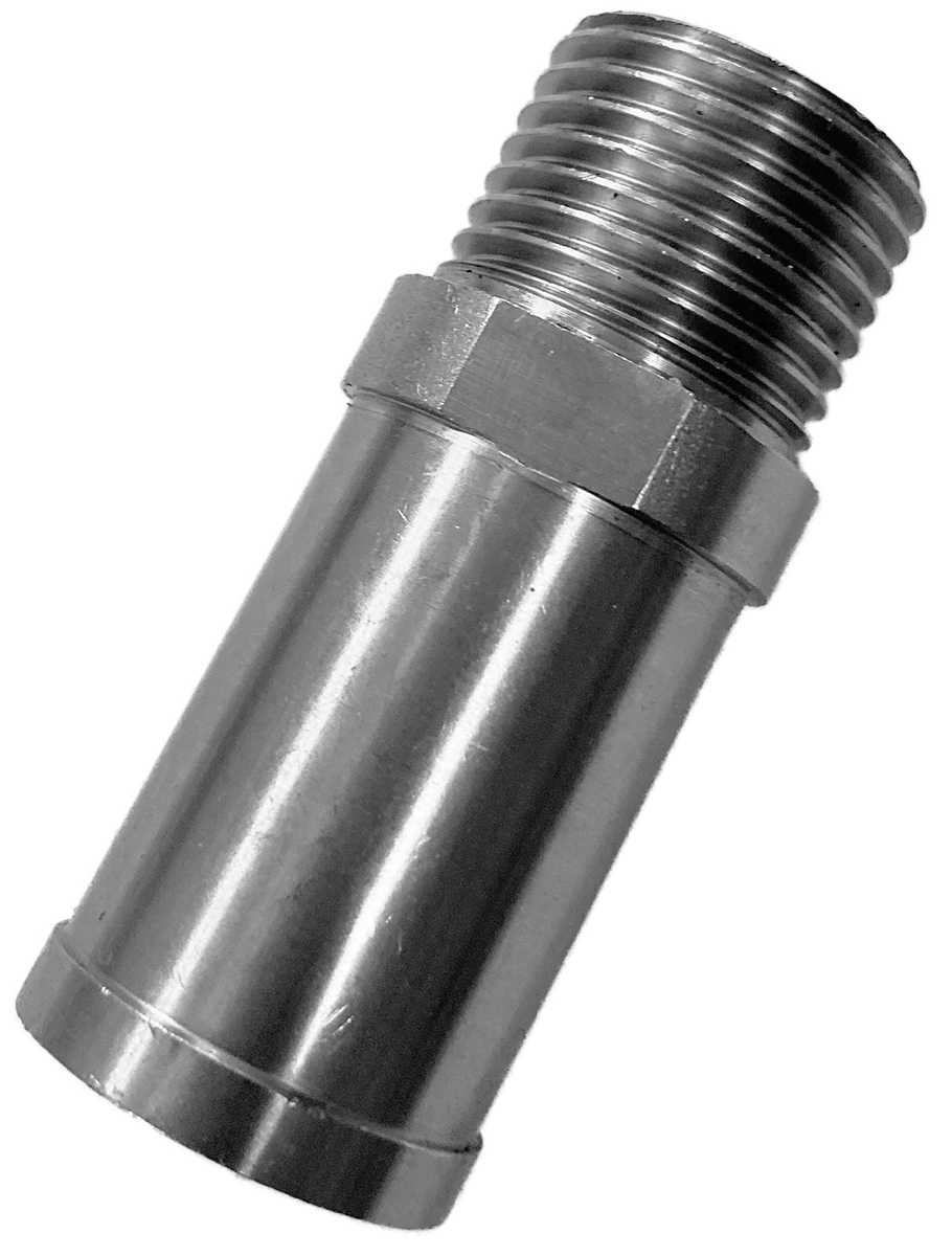 SCHEER Schlauchtülle Edelstahl 1/2 “ AG auf Ø 22 mm SCHEER Schlauchtülle Edelstahl 1/2 “ AG auf Ø 22 mm