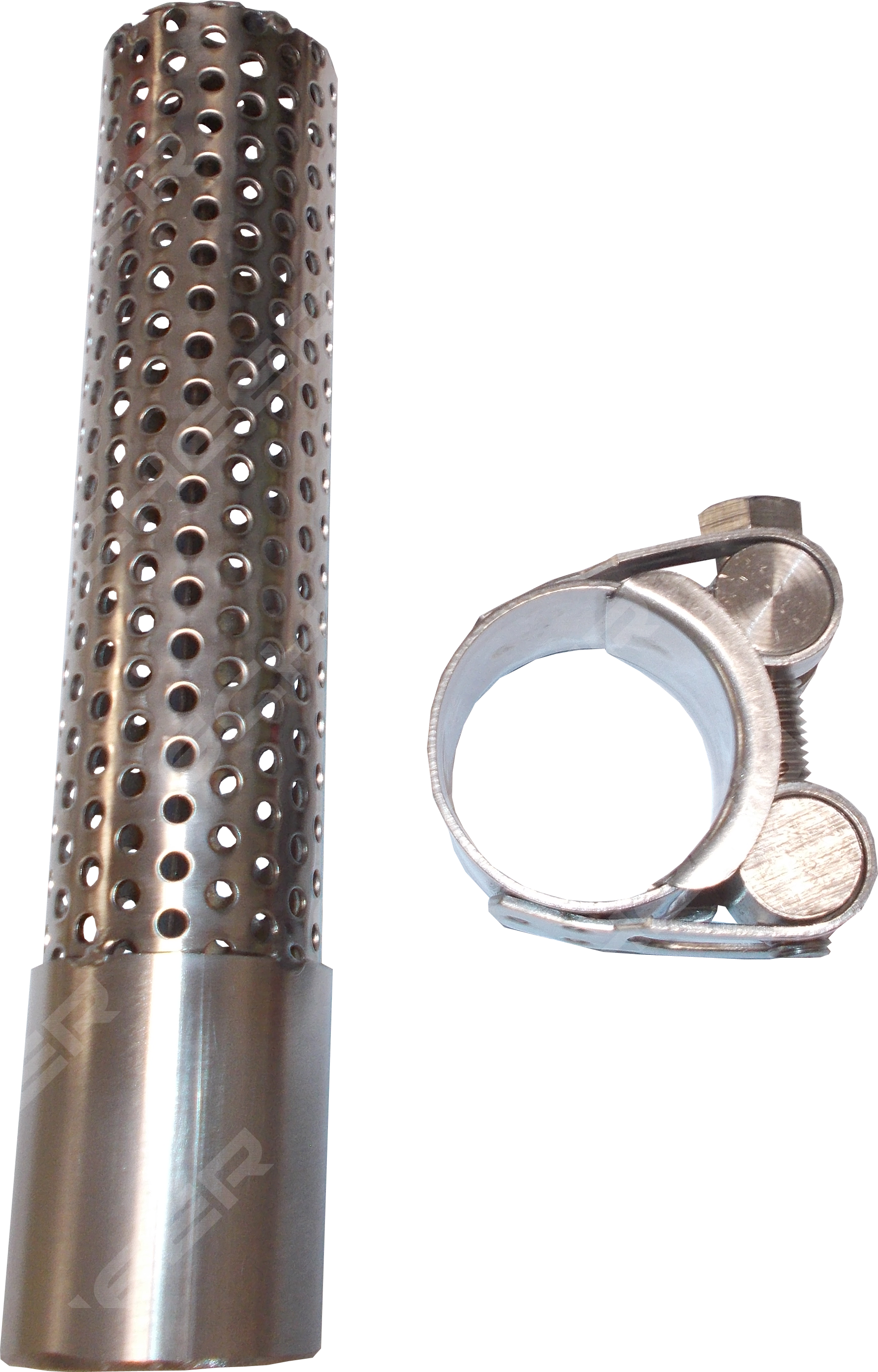 Abgasrohrendstück Ø 35 mm mit Stahlklemme (nano | selection) Abgasrohrendstück Ø 35 mm mit Stahlklemme (nano | selection)