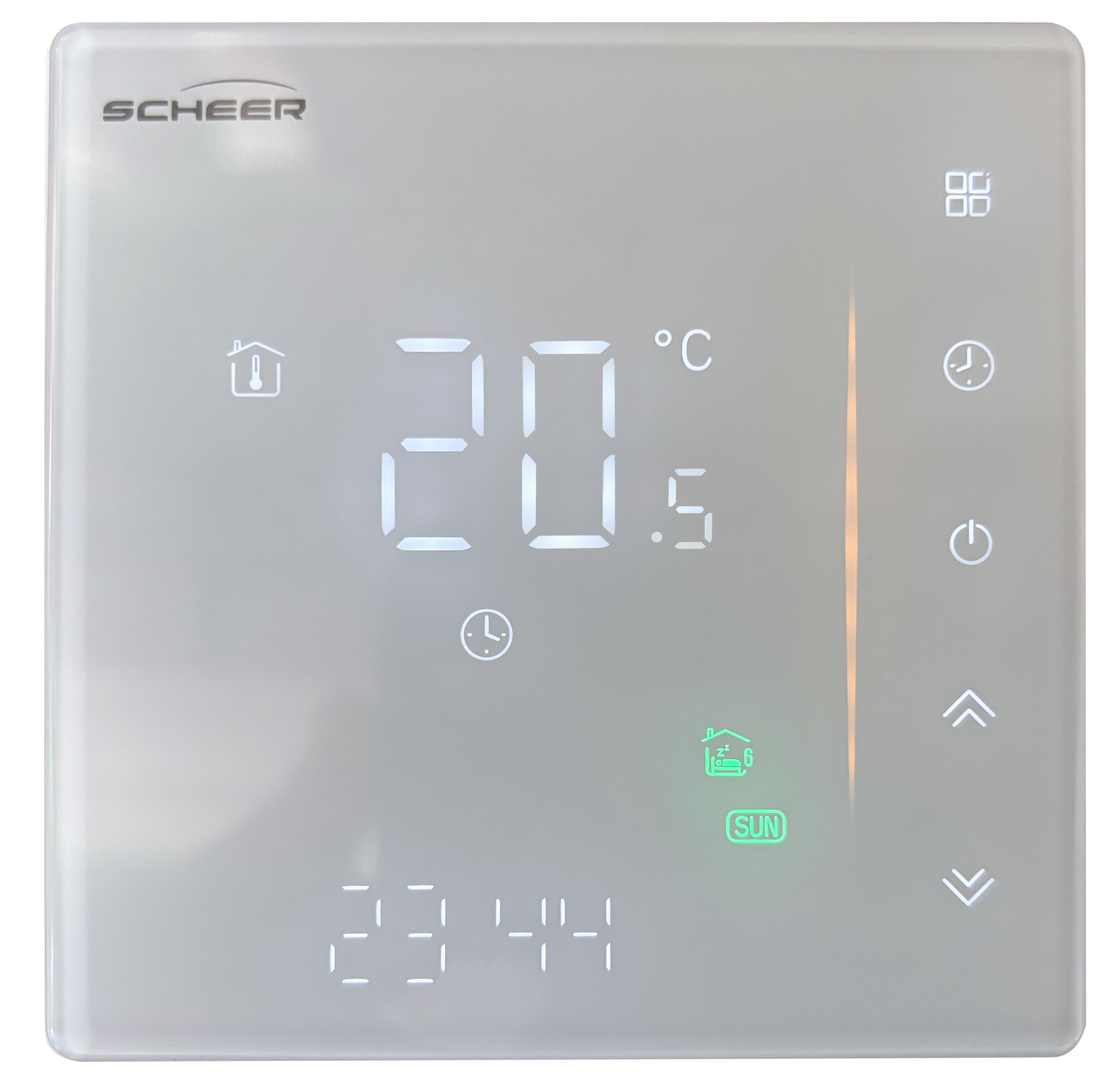 SCHEER-Raumthermostat 12-50V Design White